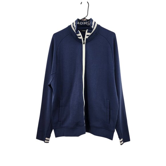 Radmor Men's Pima Cotton Full Zip Chappie Recycled Jacket - L - Picture 2 of 10